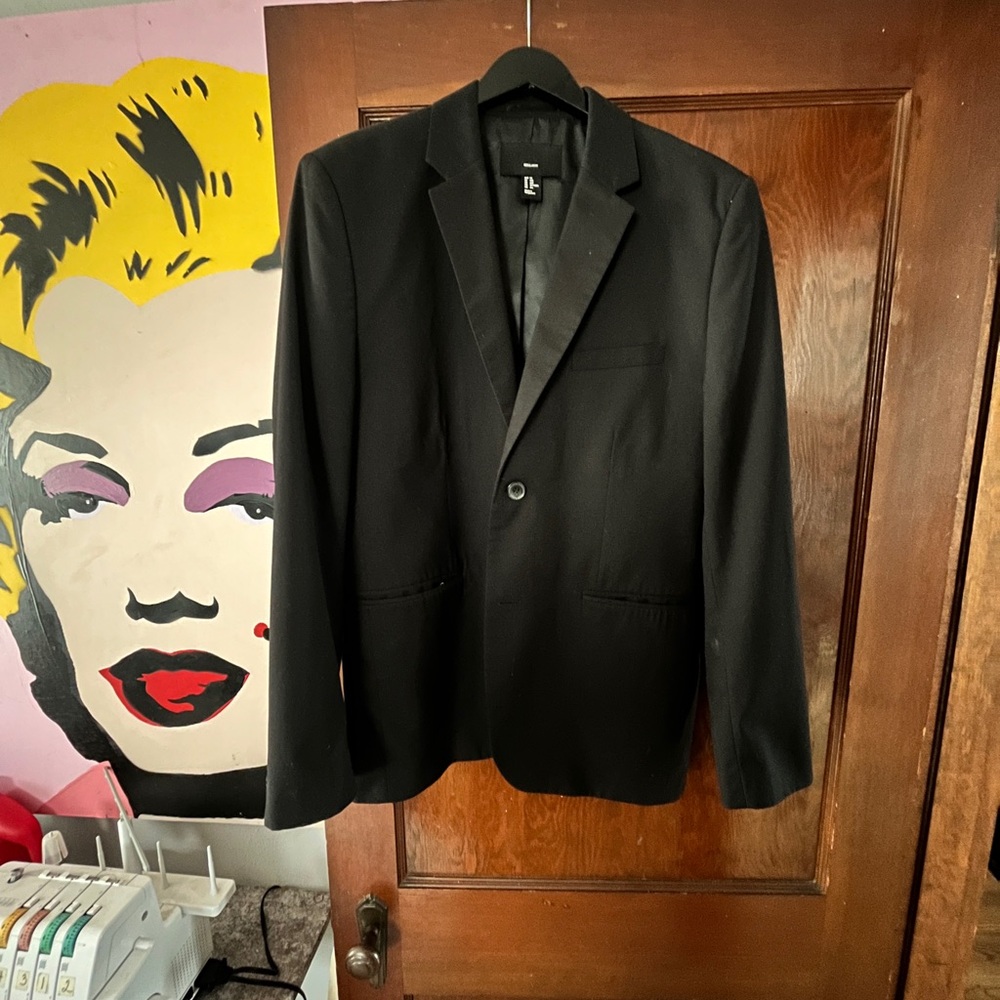 Classic Black Men's H&M Blazer